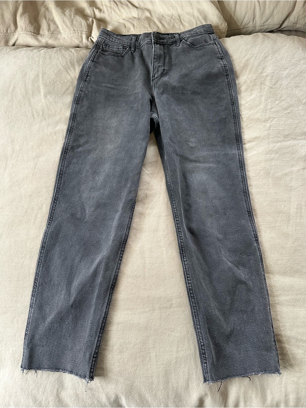 Hollister Women’s 26 Washed Charcoal Mom Jeans